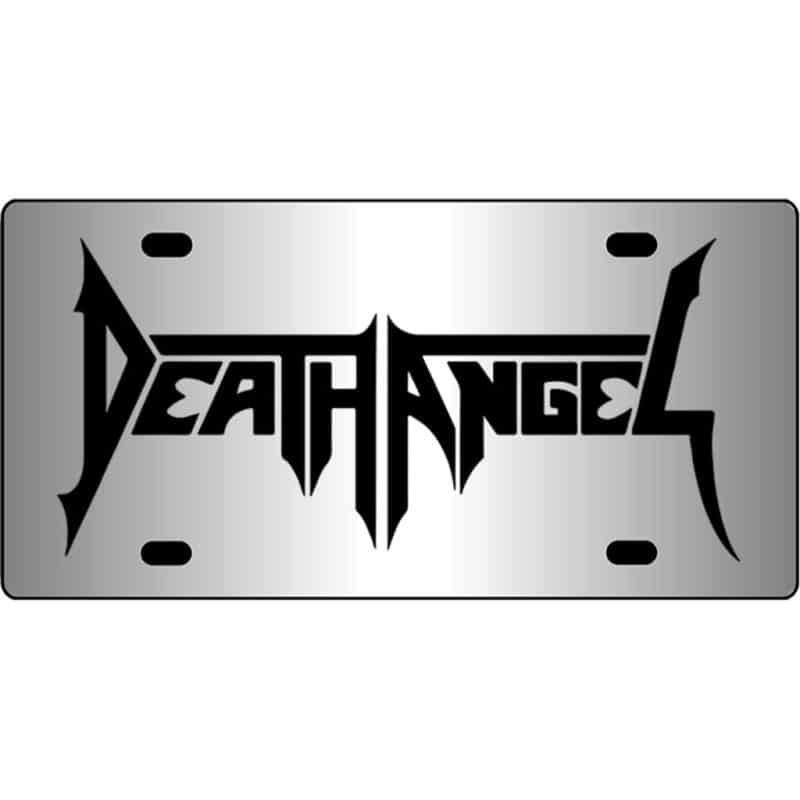 Death Angel Band Mirror License Plate