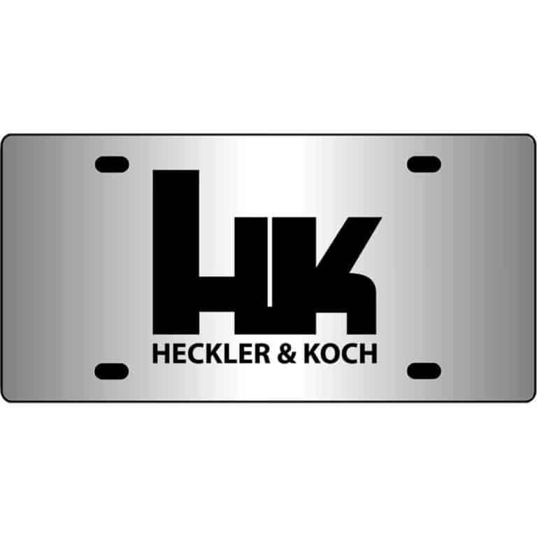 Heckler And Koch Mirror License Plate