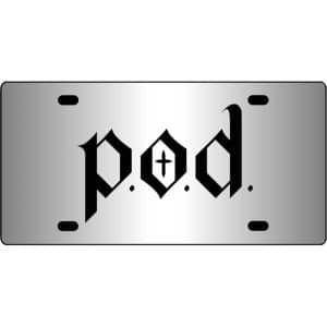 POD-Band-Logo-Mirror-License-Plate