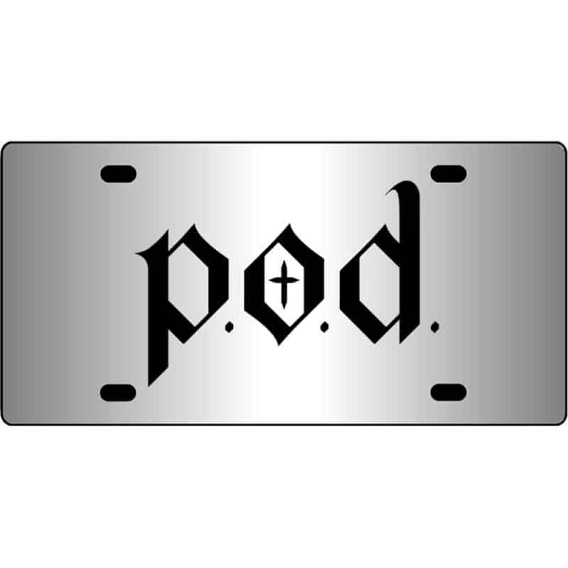 POD-Band-Logo-Mirror-License-Plate