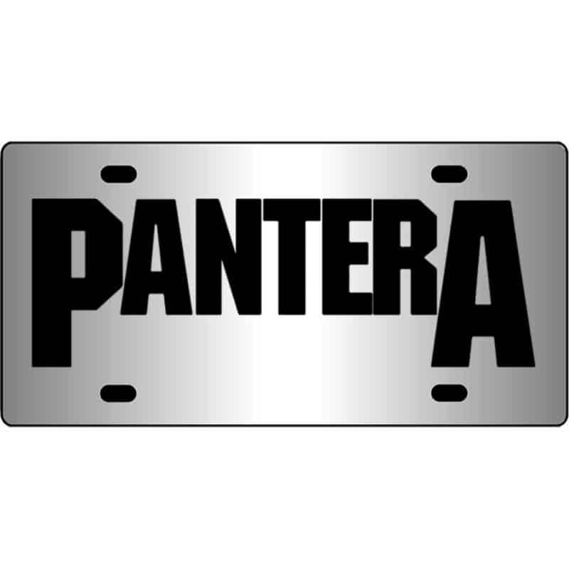 Pantera-Mirror-License-Plate