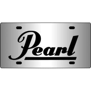 Pearl-Drums-Mirror-License-Plate