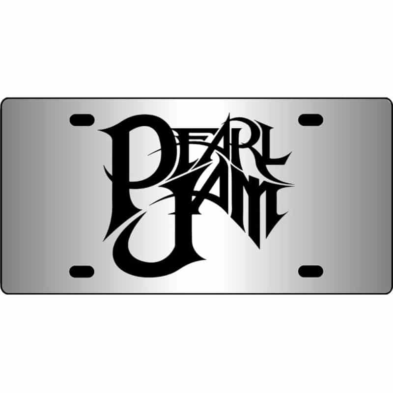 Pearl-Jam-Band-Logo-Mirror-License-Plate