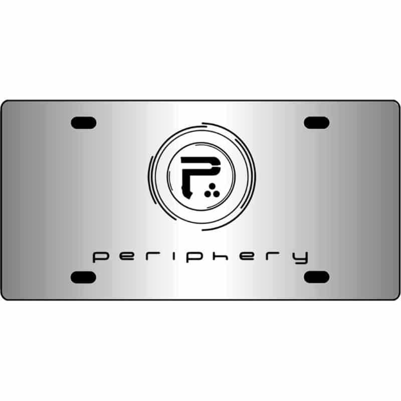 Periphery-Band-Logo-Mirror-License-Plate