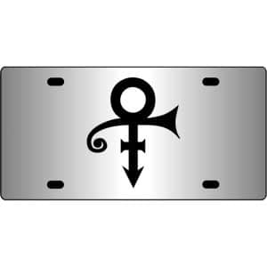 Prince-Symbol-Mirror-License-Plate