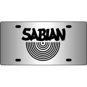Sabian-Cymbals-Mirror-License-Plate