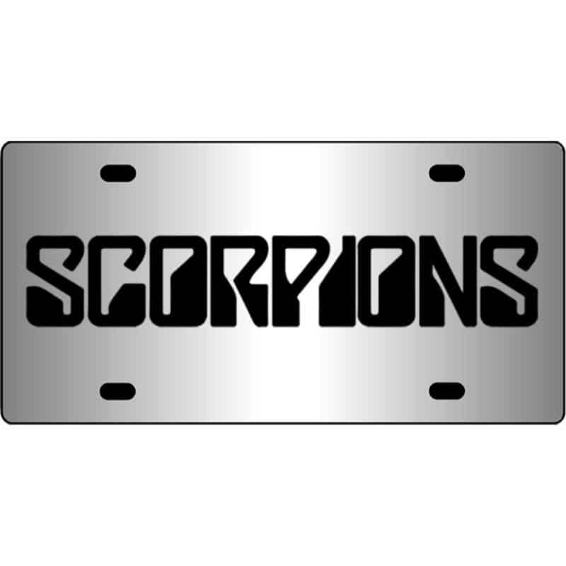 Scorpions-Mirror-License-Plate