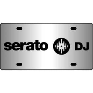 Serato-DJ-Logo-Mirror-License-Plate