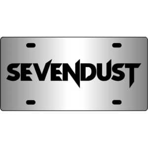 Sevendust-Band-Logo-Mirror-License-Plate