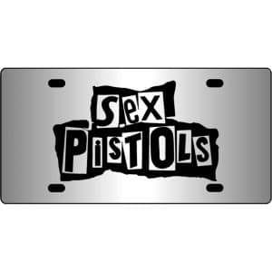 Sex-Pistols-Mirror-License-Plate