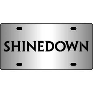 Shinedown-Logo-Mirror-License-Plate