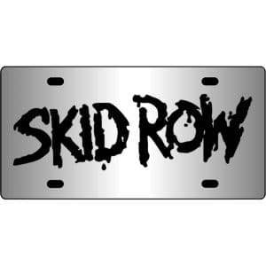 Skid-Row-Band-Logo-Mirror-License-Plate
