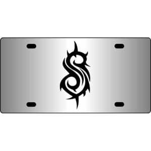 Slipknot-Symbol-Mirror-License-Plate