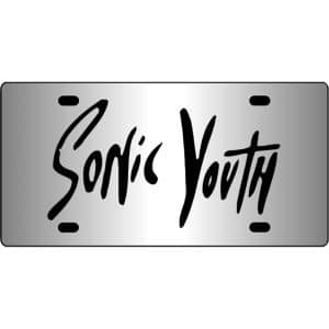 Sonic-Youth-Mirror-License-Plate