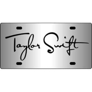 Taylor-Swift-Mirror-License-Plate