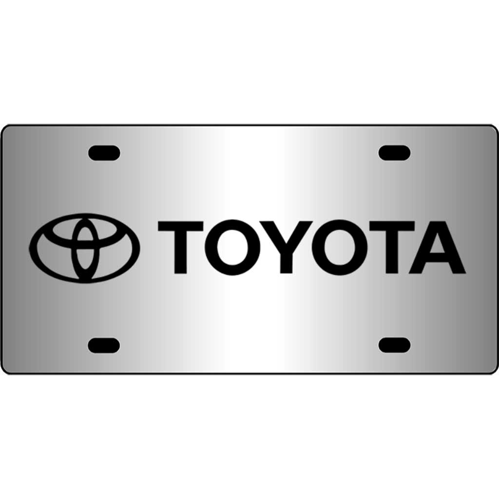 2017 Matte Black Front and/or Rear Toyota Emblems - 2017+ Toyota 86