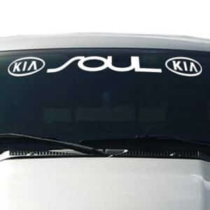 Kia-Soul-Windshield-Visor-Decal-White