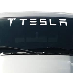 Tesla-Windshield-Visor-Decal-White
