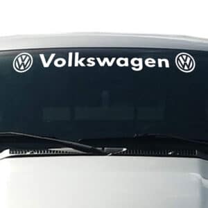 Volkswagen-Windshield-Visor-Decal-White