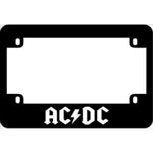 Band & Music Motorcycle License Frames