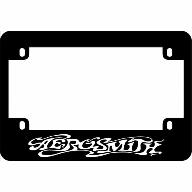 Aerosmith Band Motorcycle License Frame