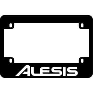 Alesis Logo Motorcycle License Frame