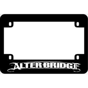 Alter Bridge Band Logo Motorcycle License Frame