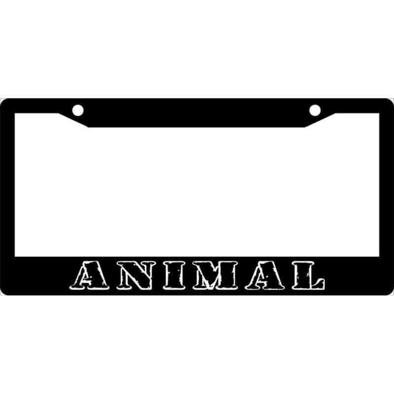 Animal License Plate Frame