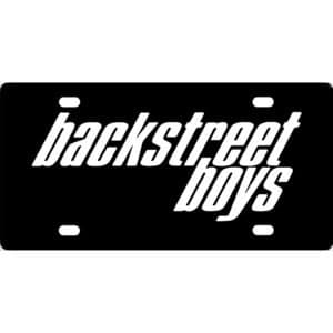 Backstreet Boys License Plate