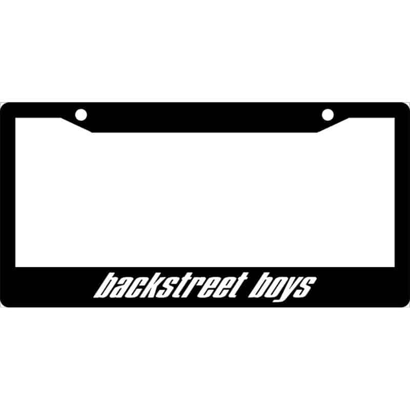 Backstreet Boys License Plate Frame