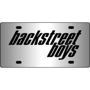 Backstreet Boys Mirror License Plate