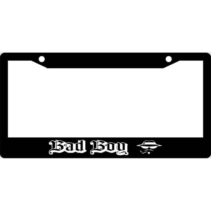 Bad Boy License Plate Frame