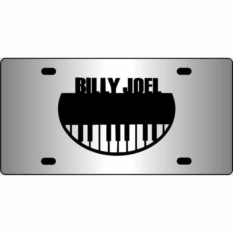 Billy Joel Mirror License Plate