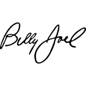 Billy Joel Signature Decal Sticker