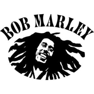Bob Marley Decal Sticker