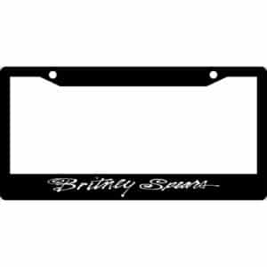 Britney Spears License Plate Frame