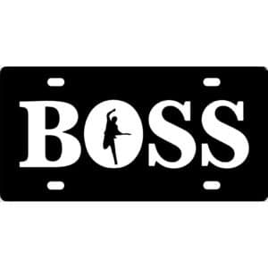 Bruce Springsteen Boss License Plate