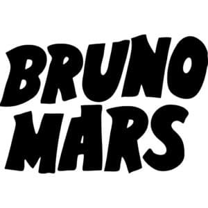 Bruno Mars Decal Sticker