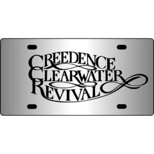 Creedence Clearwater Revival Mirror License Plate