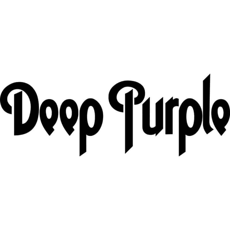 Deep Purple Logo Decal Sticker