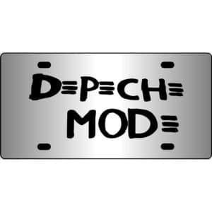 Depeche Mode Mirror License Plate