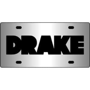 Drake Mirror License Plate