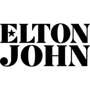 Elton John Decal Sticker