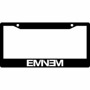 Eminem Logo License Plate Frame