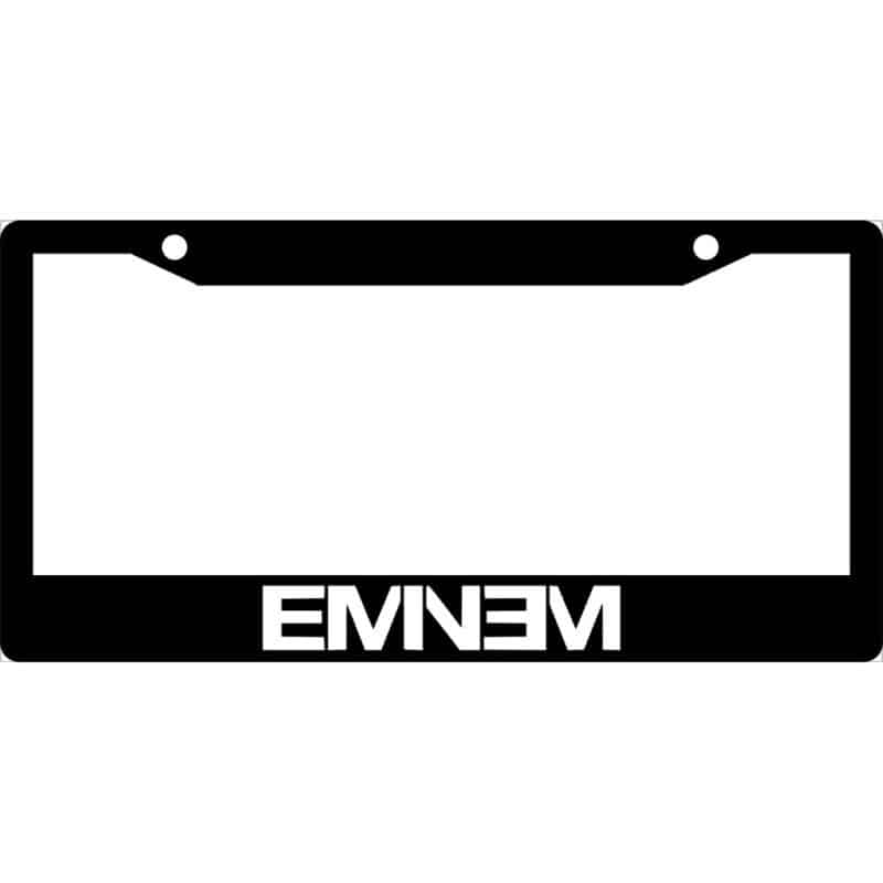 Eminem Logo License Plate Frame