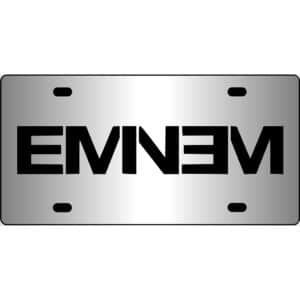 Eminem Logo Mirror License Plate