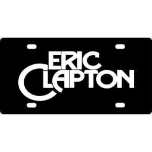 Eric Clapton License Plate