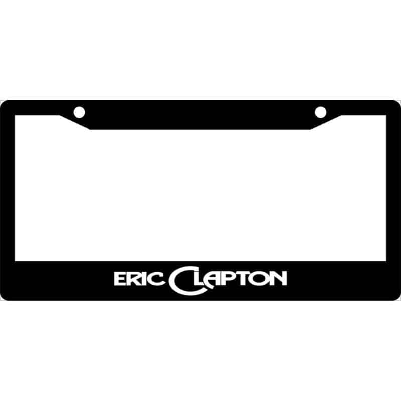 Eric Clapton License Plate Frame