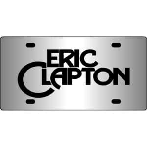 Eric Clapton Mirror License Plate