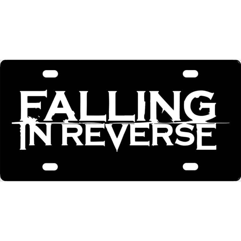 Falling In Reverse License Plate